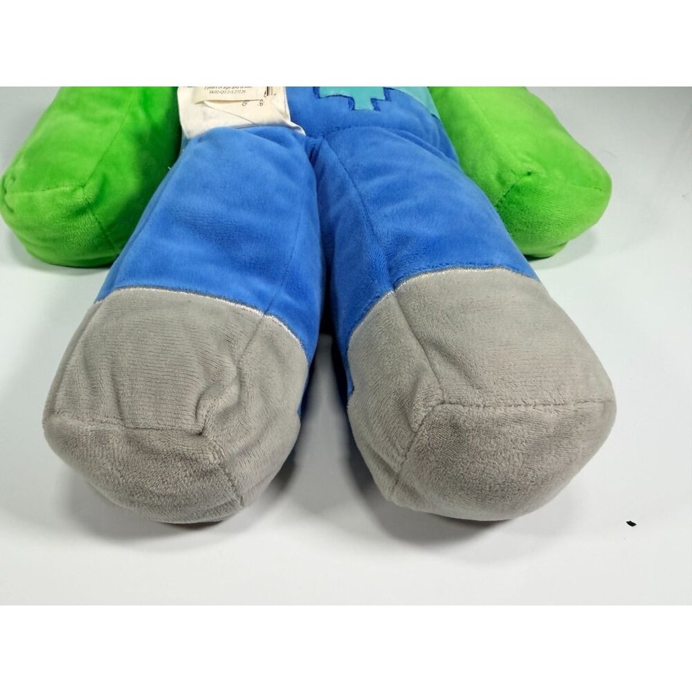 Minecraft Zombie Pillow Buddy Plush 18" inch Mojang Stuffed Figure - Picture 5 of 10